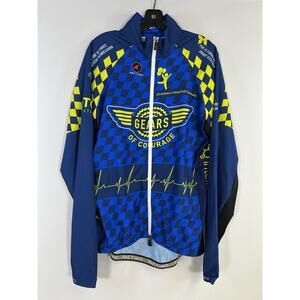 Pactimo Men's 3XL Blue Full-Zip Cycling Jersey Long Sleeve